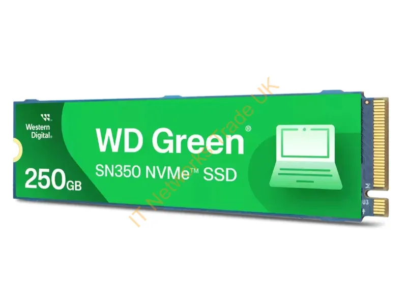 WDS250G2G0C-00CDH0PK - Western Digital Green Sn350 250 Gb M.2 Pci Express 3.0 Nvme Tlc