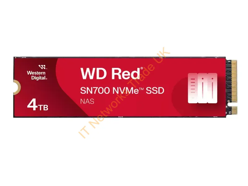 WDS400T1R0C-68BDK0PK - Western Digital Red Sn700 4 Tb M.2 Pci Express 3.0 Nvme