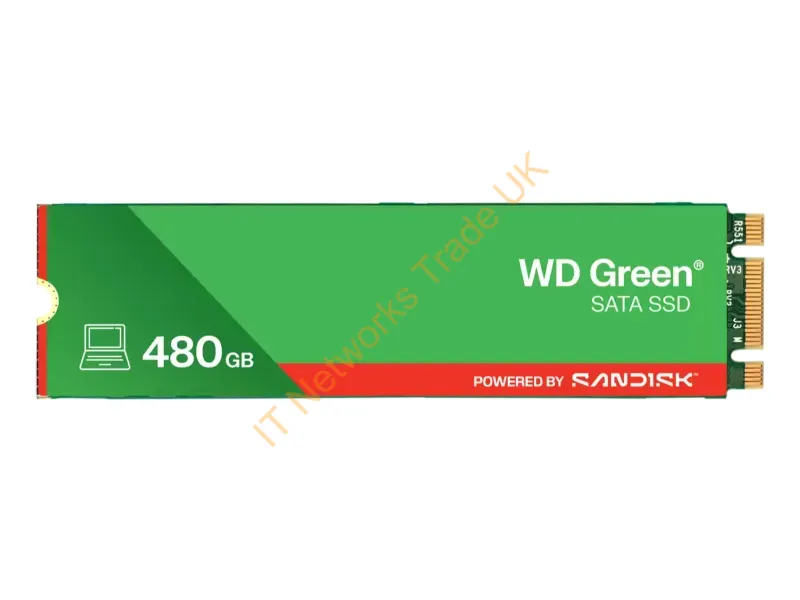 WDS480G3G0B-00BJF0PK - Western Digital Wds480G3G0B 480 Gb M.2 Serial Ata Iii