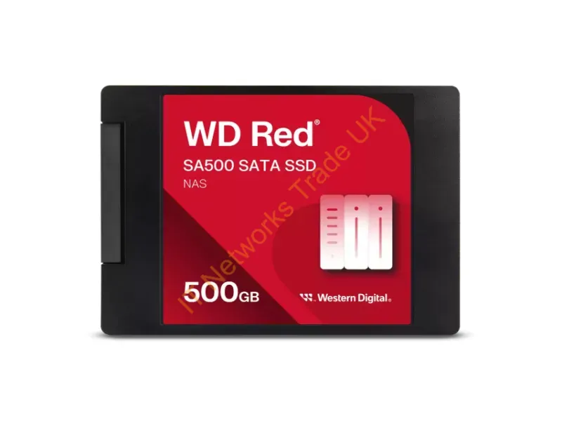 WDS500G1R0A-68A4W0PK - Western Digital Red Sa500 500 Gb 2.5" Serial Ata Iii 3D Nand
