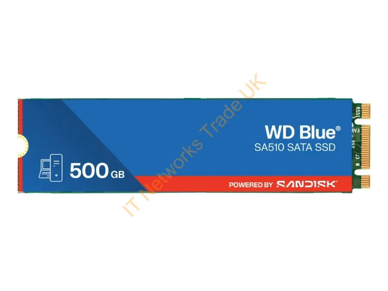 WDS500G3B0B-00AXS0 - Sandisk Blue Wd Sa510 500 Gb M.2 Serial Ata Iii
