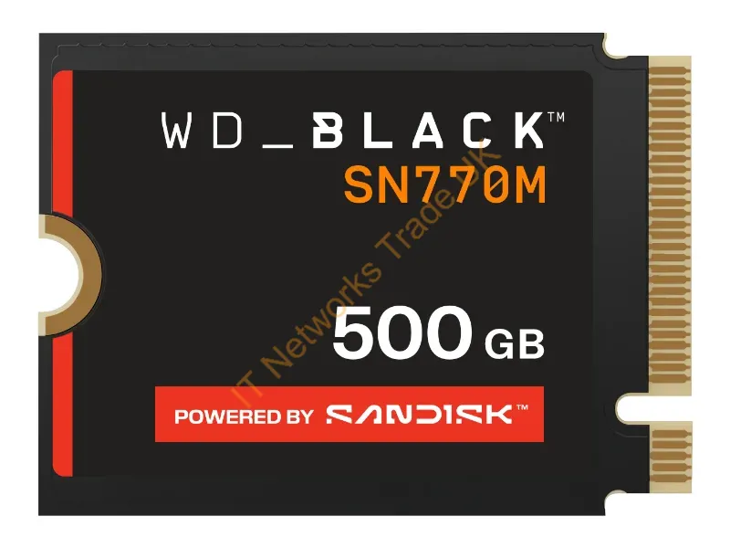 WDS500G3X0G-00CHY0 - Sandisk Black Wd_Black Sn770M Nvme 500 Gb M.2 Pci Express 4.0 Tlc 3D Nand