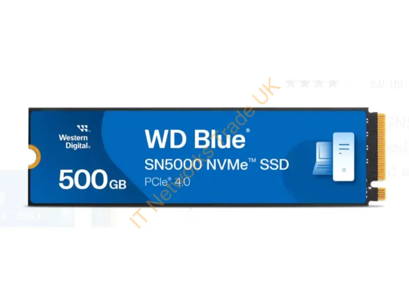 WDS500G4B0E-00CNZ0PK - Western Digital Wd Blue Sn5000 Nvme 500 Gb M.2 Pci Express 4.0 3D Tlc Nand