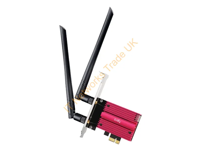WE3000S - Strategic Sourcing Cudy Ax5400 Wireless Wifi 6E Pcie Card For Pc, Bluetooth 5.2