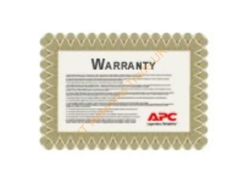 WEXTWAR1YR-AX-11 - APC 1 Year Extended Warranty for NetworkAIR Air Removal Unit