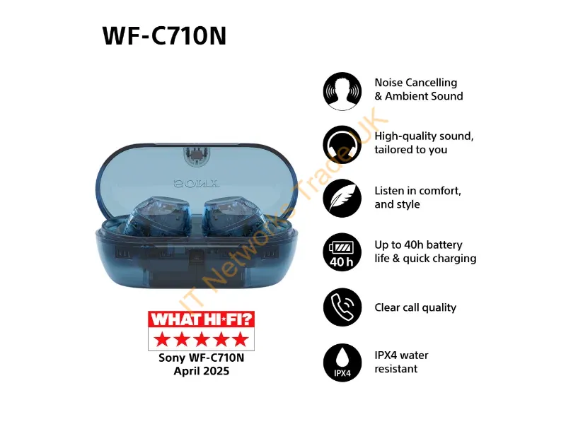 WFC710NL.CE7 - Sony WF-C710N Ægte trådløse øretelef