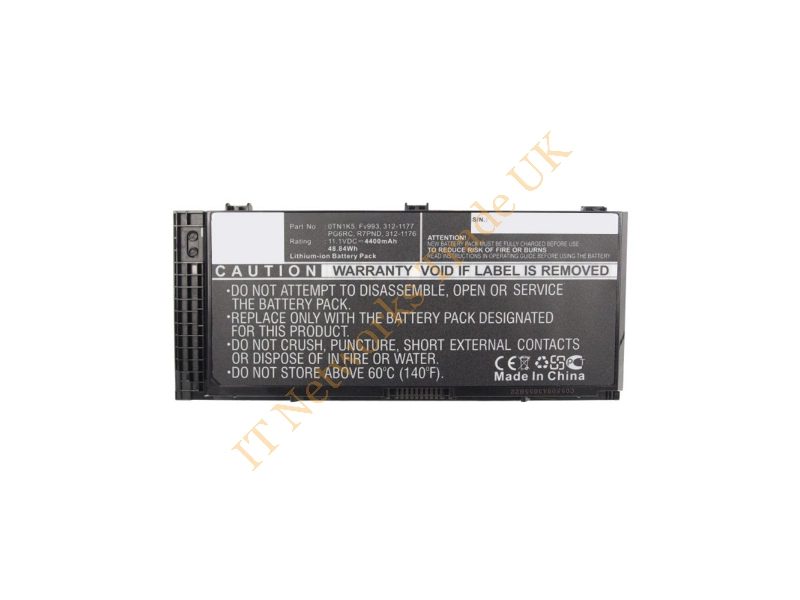 WFDW7 Dell 9-Cell 97Wh 11.1V Li-ion Battery for Precision M4600 / M4700 Laptop Battery