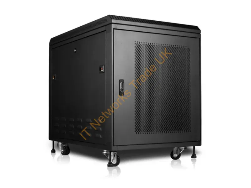WG-129-EX - Istarusa Wg-129-Ex Rack Cabinet 12U Freestanding Rack Black