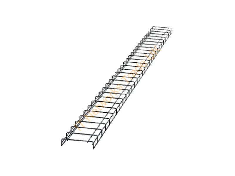 WG8BL10 - Panduit Wg8Bl10 Cable Organizer Black 10 Pc(S)
