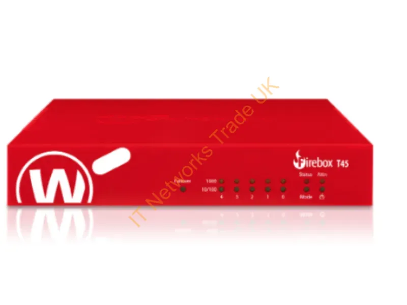 WGT45033 - Watchguard Firebox T45 Hardware Firewall 3.94 Gbit/S