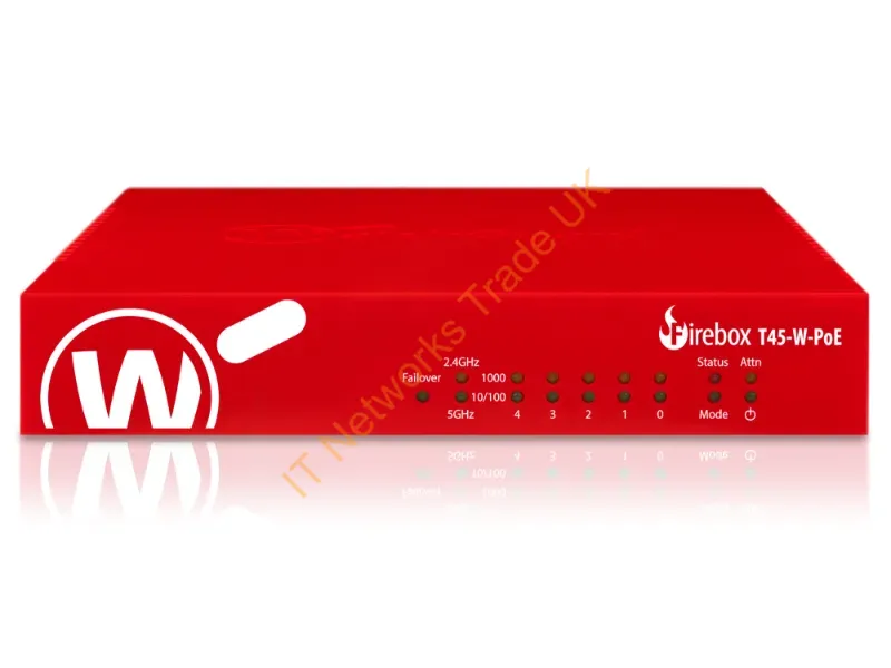 WGT48005-US - Watchguard Firebox T45-W-Poe Hardware Firewall 3.94 Gbit/S
