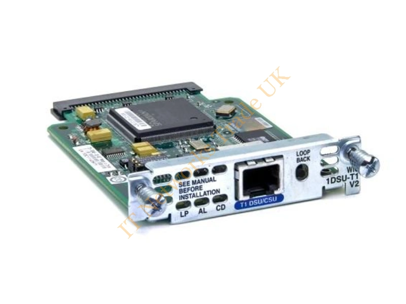 WIC-1DSU-T1-V2 Cisco 1-Port T1 / Fractional DSU / CSU WIC Interface Card Networking Accessory
