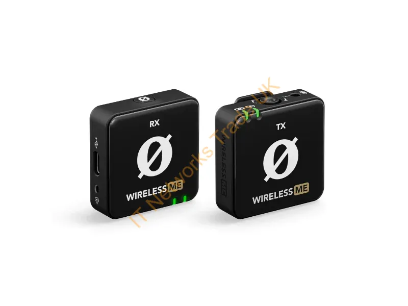 WIME - Strategic Sourcing Rode Wireless Me Compact Digital Wireless Microphone System, 2.4 Ghz, Black