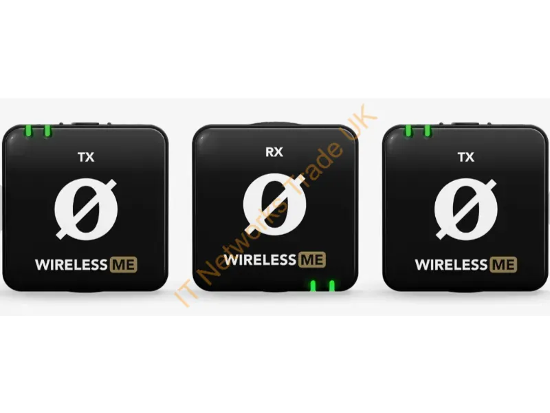 WIMEDUAL - Strategic Sourcing Rode Wireless Me Dual Compact Digital Wireless Microphone System 2.4 Ghz, Black