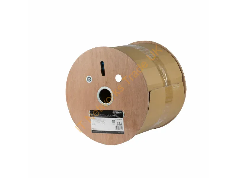 WIRC6ASPATBL - Startech.Com Wirc6Aspatbl Networking Cable Black 12003.9" (304.9 M) Cat6A S/Ftp (S-Stp)