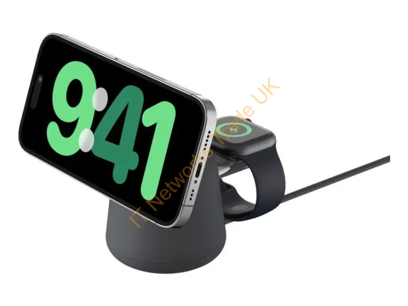 WIZ027TTH36 - Belkin Boostcharge Pro Headphones, Smartphone, Smartwatch Black Ac, Usb Wireless Charging Fast Charging Indoor
