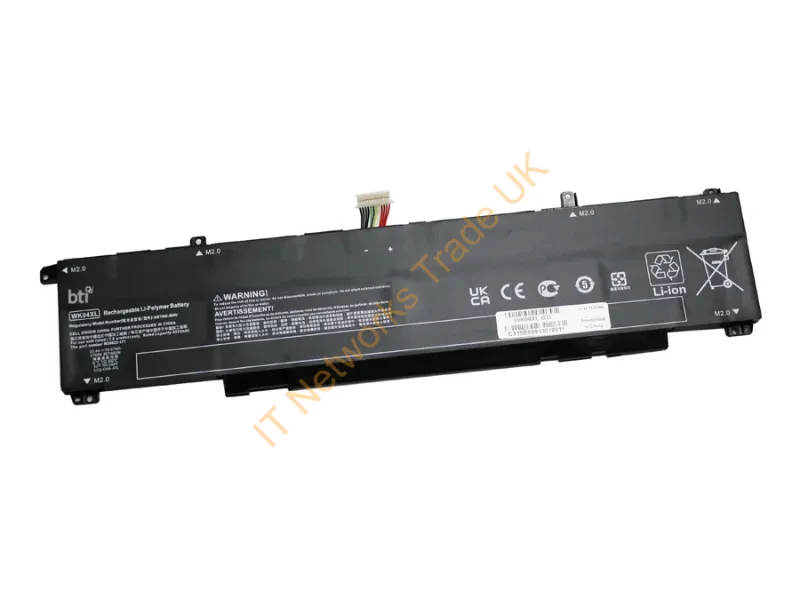 WK04XL-BTI - Bti Wk04Xl- Industrial Rechargeable Battery Lithium Polymer (Lipo) 4323 Mah 15.4 V