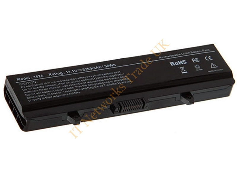 WK380 Dell 56Whr 11.1V 6-Cell Li-Ion Battery for Inspiron 15/1525/1526/1545 Laptop Battery