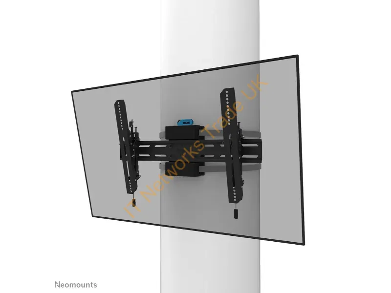 WL35S-910BL16 - Neomounts WL35S-910BL16 TV pillar mount 40-75" tiltable lockable diam. 25-100 cm