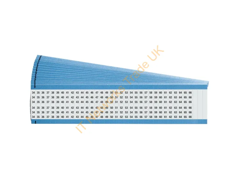 WM-34-66-PK - Brady Wm-34-66-Pk Cable Marker White Vinyl 825 Pc(S)