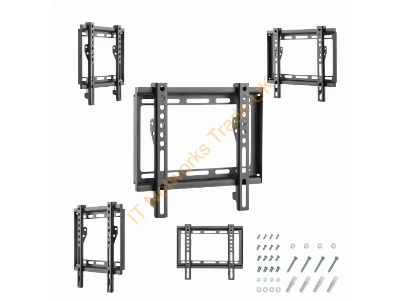 WM-42F-04 - Gembird WM-42F-04 TV mount/stand 106.7 cm (42") Black