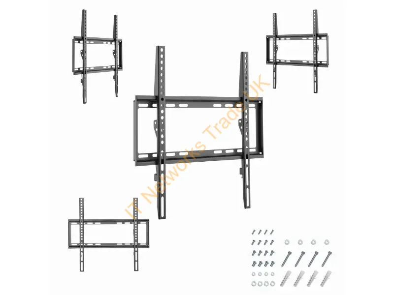 WM-55F-04 - Gembird WM-55F-04 TV mount/stand 139.7 cm (55") Black