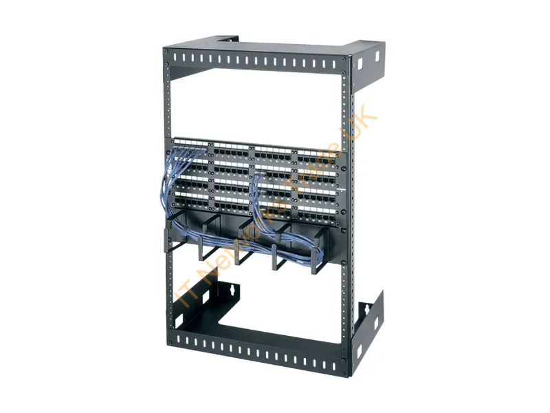 WM-8-18 - Middle Atlantic Products Wall-Mount Relay Racks 8 Space 8U Wall Mounted Rack Gray
