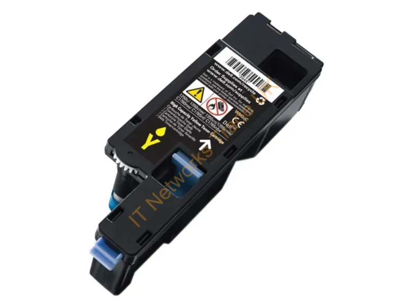 WM2JC Dell Yellow Toner Cartridge  Color Laser Printer 1250c / 1350c