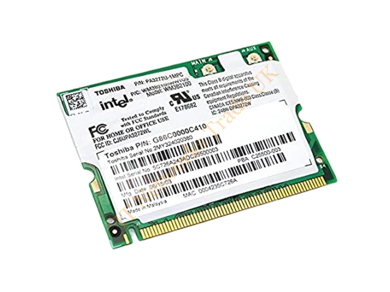 WM3B2100WWTOS Intel PRO/Wireless 2100 3B Mini PCI WLAN Card