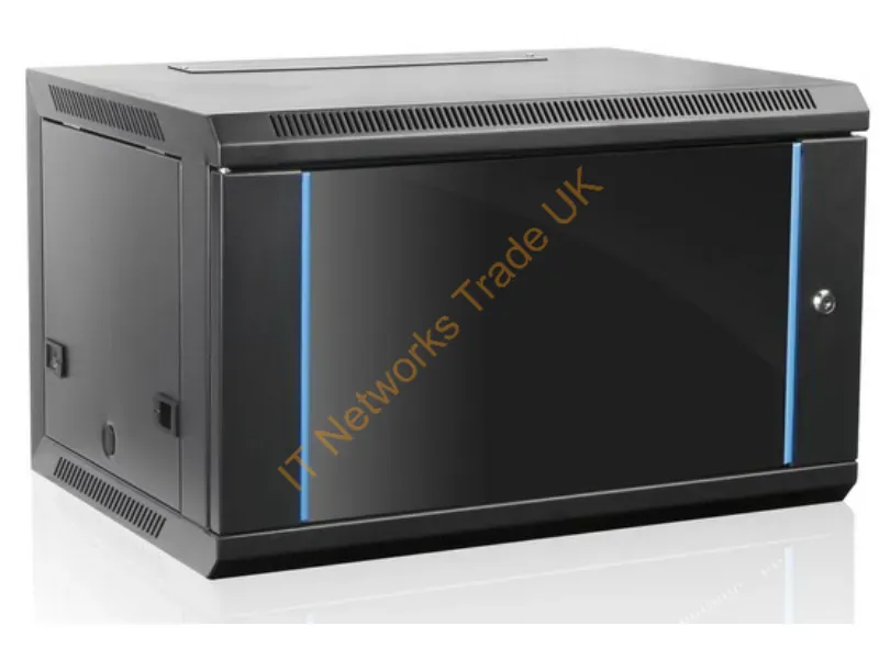 WM645B - Istarusa Wm645B Rack Cabinet 6U Wall Mounted Rack Black