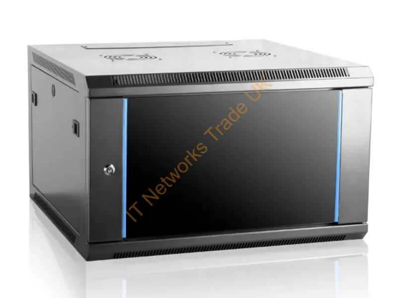 WM660B - Istarusa Wm660B Rack Cabinet 6U Wall Mounted Rack Black