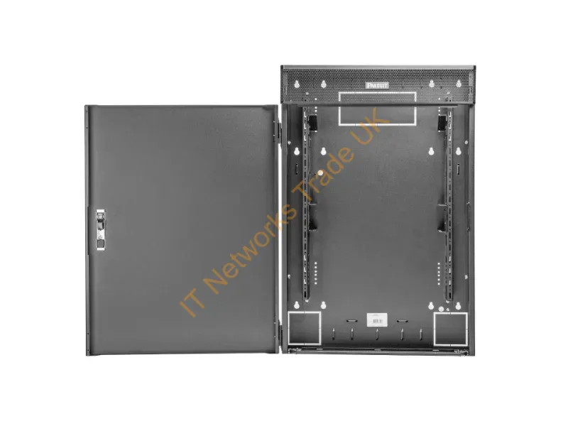 WME3BL - Panduit Wme3Bl Rack Cabinet 3U Wall Mounted Rack Black