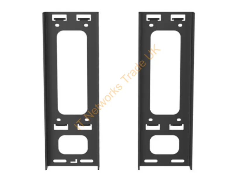 WME6ERAIL - Panduit Wme6Erail Rack Cabinet 6U Wall Mounted Rack Black