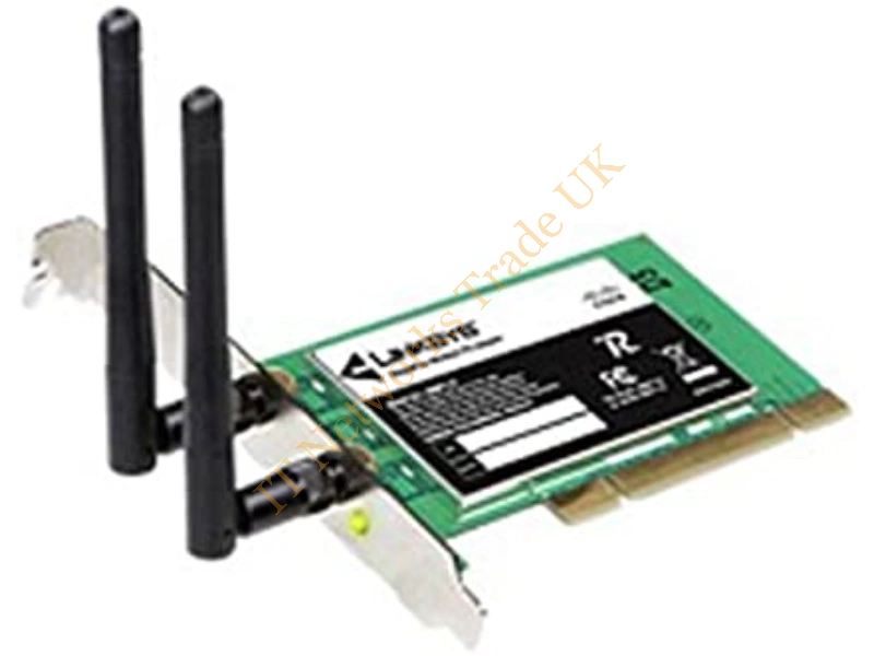 WMP110 Linksys Rangeplus 802.11g Mimo Wireless Lan PCI Adapter Networking Accessory