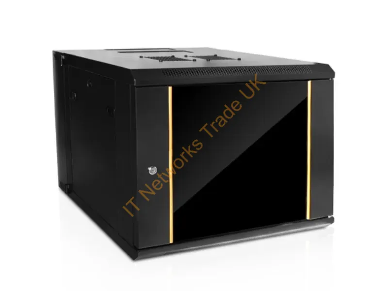 WMZ-955 - Istarusa Wmz-955 Rack Cabinet 9U Wall Mounted Rack Black