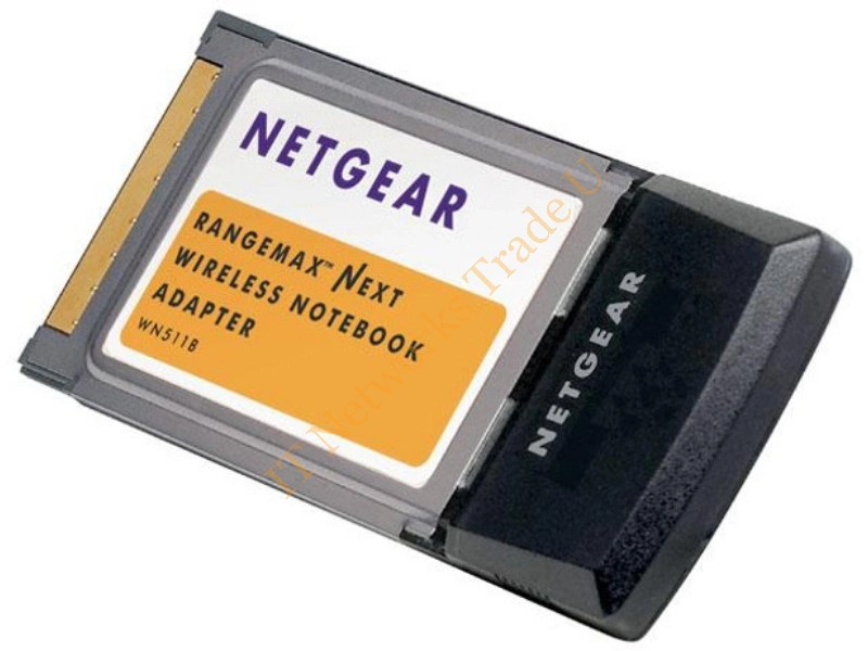 WN511B-100NAS Netgear RangeMax Next CardBus 802.11b/g/n Wireless Notebook Adapter