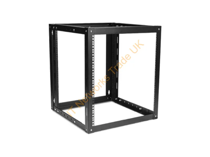 WOM-1280 - Istarusa Wom-1280 Rack Cabinet 12U Wall Mounted Rack Black