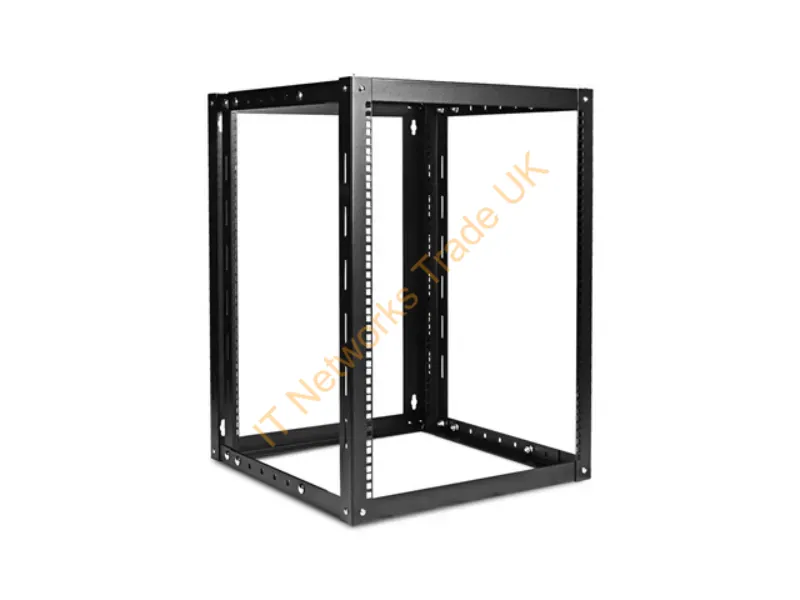 WOM1580-SFH25 - Istarusa Wom1580-Sfh25 Rack Cabinet 15U Wall Mounted Rack Black