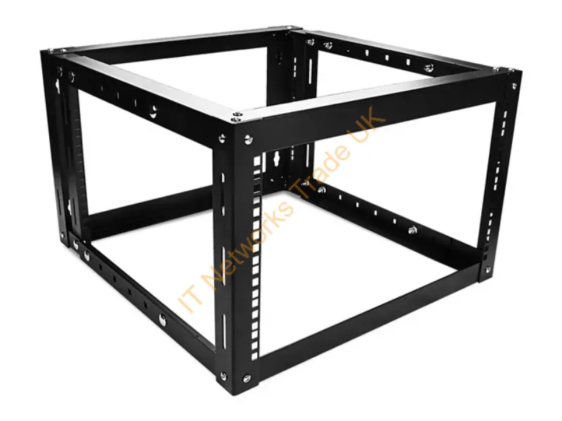 WOM680-SFH25 - Istarusa Wom680-Sfh25 Rack Cabinet 6U Freestanding Rack Black