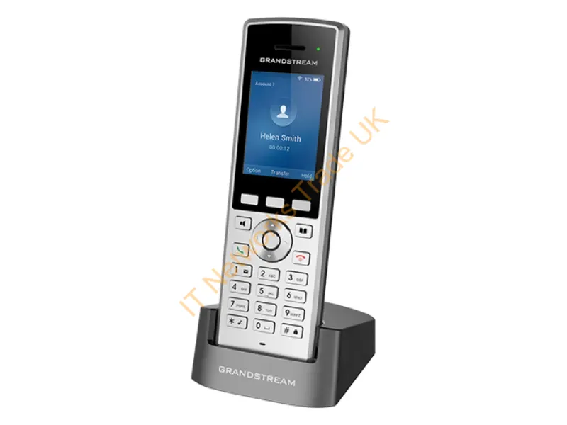 WP822 - Grandstream Networks Wp822 Ip Phone Black, Silver 2 Lines Lcd Wi-Fi