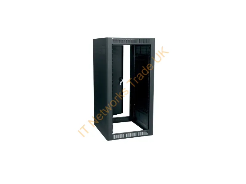 WRK-24SA-32 - Middle Atlantic Products Wrk-24Sa-32 Rack Cabinet 24U Freestanding Rack Black