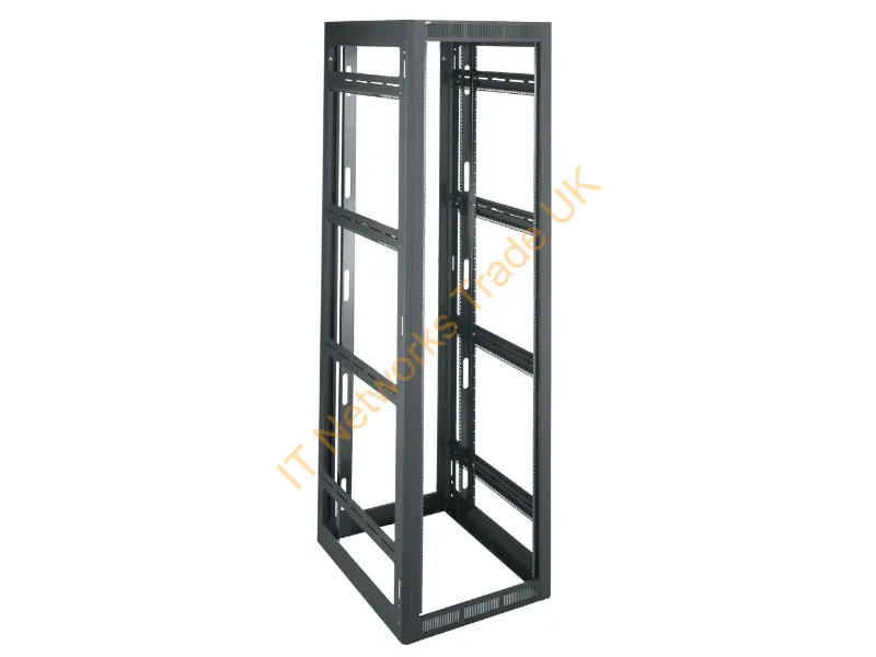 WRK-40-27LRD - Middle Atlantic Products Wrk-40-27Lrd Rack Cabinet 40U Freestanding Rack Black