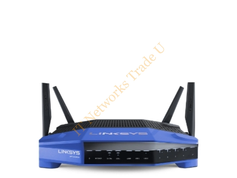 WRT3200ACM-UK - Linksys WRT3200ACM-UK Dual-band (2.4 GHz / 5 GHz) Gigabit Ethernet Black,Blue network wireless router