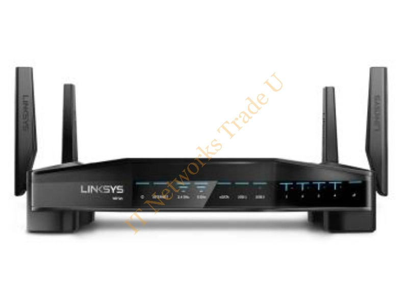 WRT32X-UK - Linksys WRT32X Dual-band (2.4 GHz / 5 GHz) Gigabit Ethernet Black network wireless router
