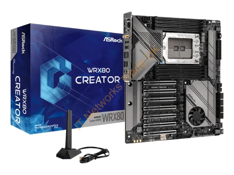 WRX80CREATORR2.0 - Asrock Wrx80 Creator R2.0 Amd Wrx80 Socket Swrx8 Extended Atx