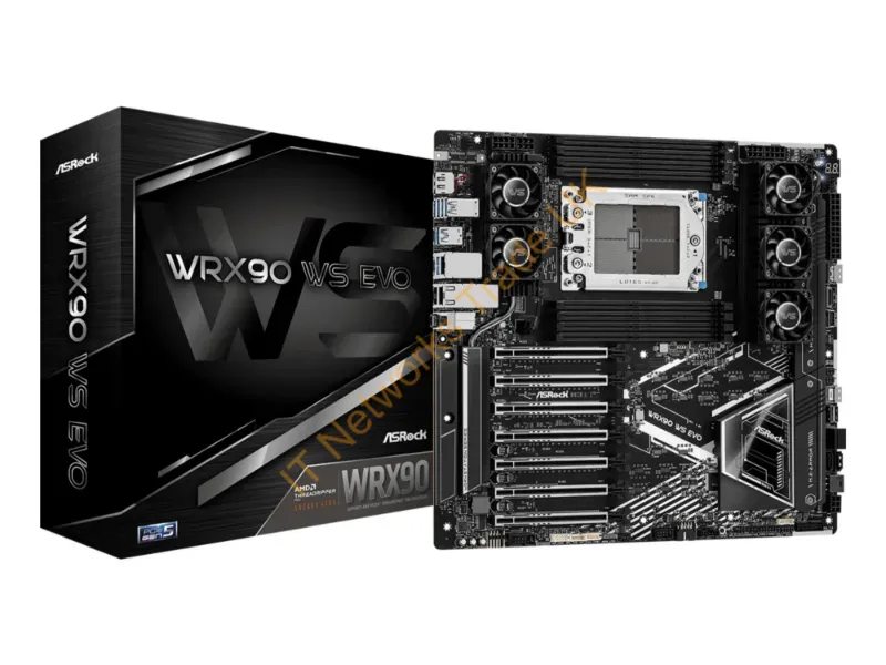 WRX90WSEVO - Asrock Wrx90 Ws Evo Motherboard Amd Wrx90 Socket Str5 Eeb