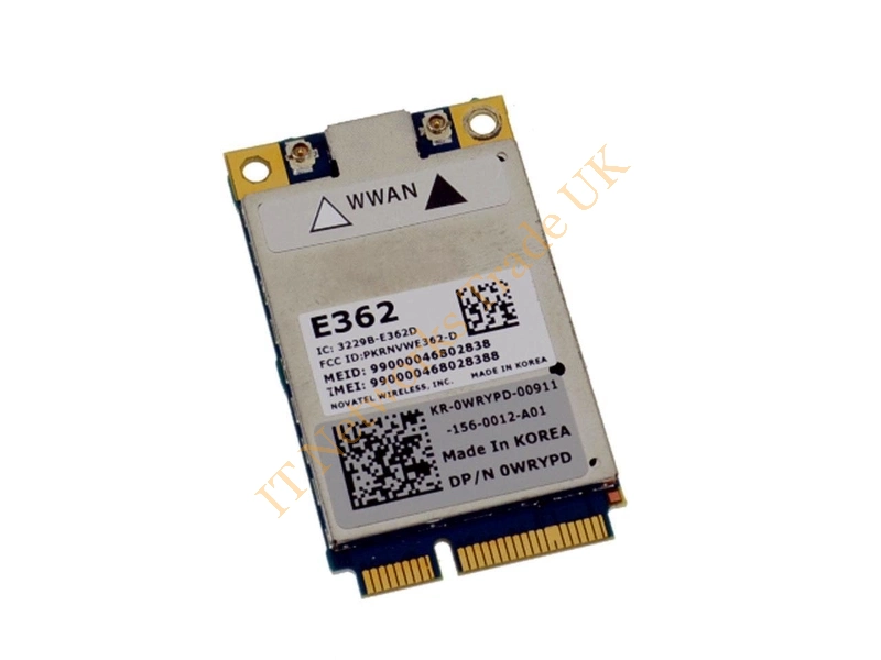 WRYPD Dell Wireless 5800 LTE/4G Mobile Broadband LTE 4G WWAN Card Wireless LAN Card