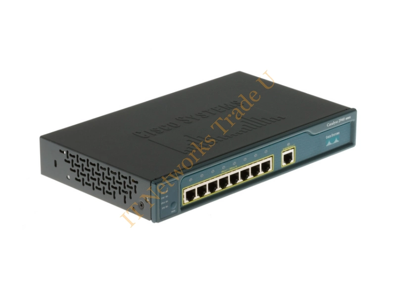 WS-C2940-8TT-S Cisco 8-Port 10/100Base-TX Managed Fast Ethernet Network Switch