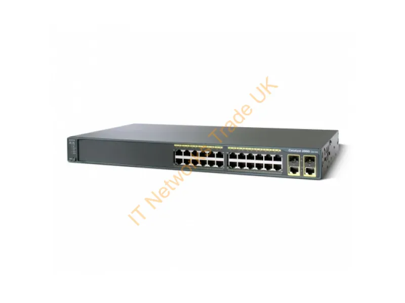 WS-C2960-24LC-S-RF Cisco Catalyst C2960-24LC-S Ethernet Network Switch