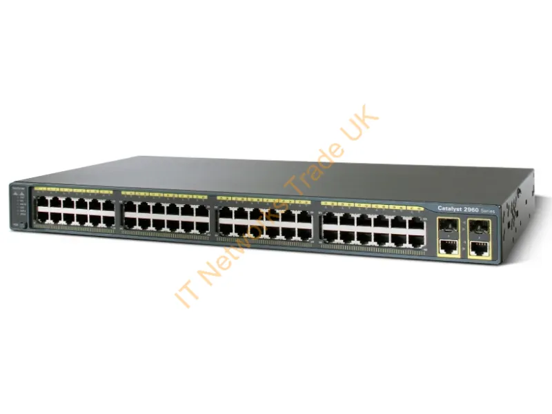 Cisco Catalyst 2960-48TC Switch L4 managed 48 x 10/100 + 2 x combo Gigabit SFP rack-mountable Network Switch